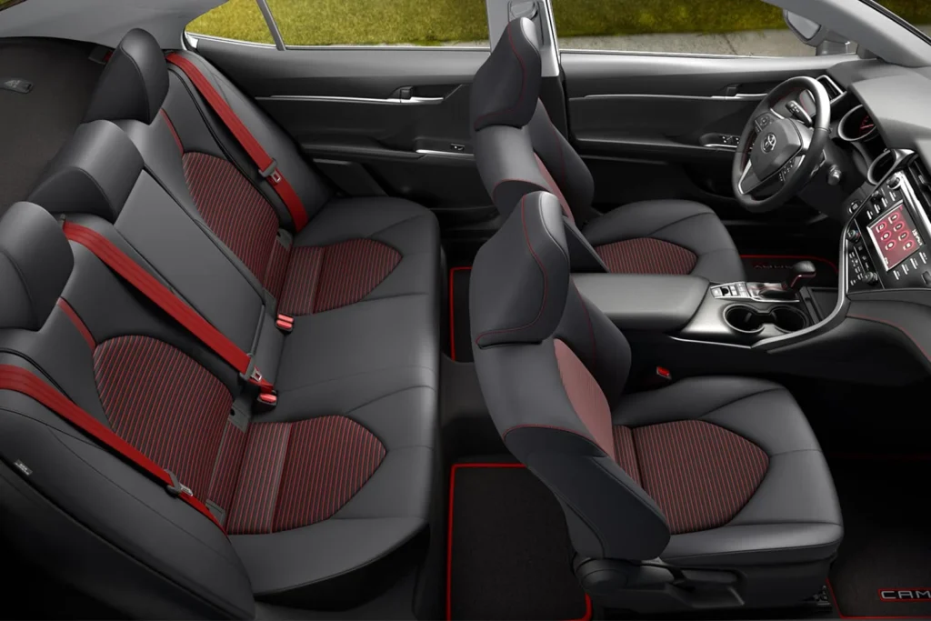 Toyota Camry Price in Kenya - Interior view Front and Rear Seat