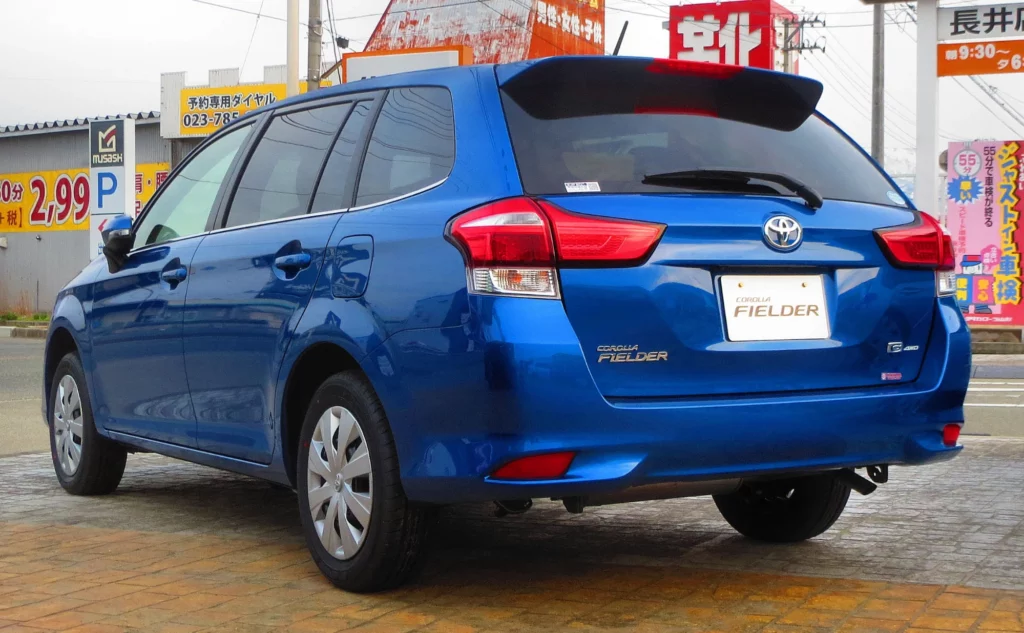 Toyota Fielder for Sale in Nairobi - Blue Model