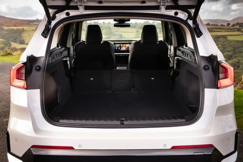 The BMW X1 comes with a roomy boot