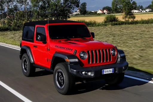 Jeep wrangler price in Kenya - Red