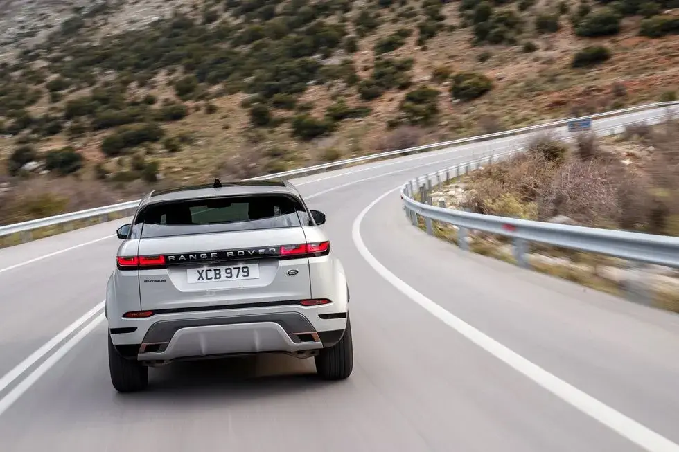 2022 Range Rover Evoque Rear View

