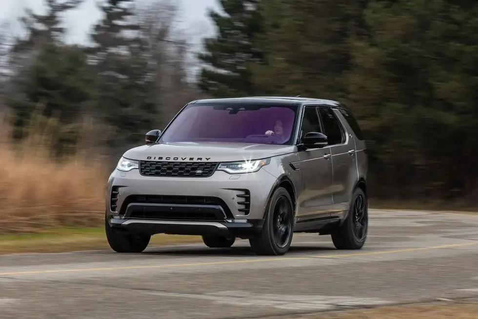 2021 Land Rover Discovery Sport Front and Left Side View